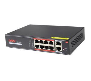 ONV factory 10/100mbs Дальняя передача 8 PoE переключатель и 2 uplink DC24V нестандартный сетевой коммутатор ip-камеры - Product Image 3