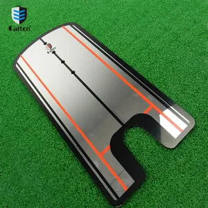 caiton 최고의 골프 퍼팅 planment 거울, 골프 훈련 보조 도매 중국 공장