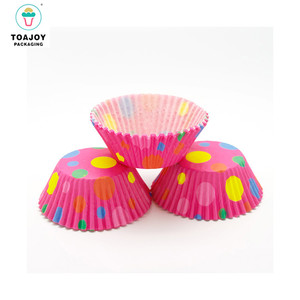 Respectueux <span class=keywords><strong>de</strong></span> l'environnement cuisson paper cup gâteau cas pois rond petit gâteau pour <span class=keywords><strong>la</strong></span> cuisson - Product Image 2