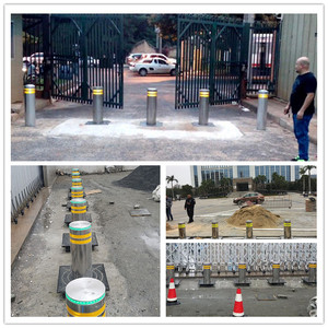 Seguridad en carretera Estacionamiento de acero inoxidable 304 carretera hidráulico <span class=keywords><strong>bloqueador</strong></span> barrera automática - Product Image 6