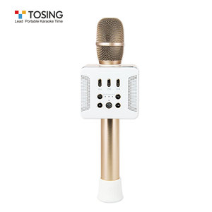 La tomen personalizado venta al por mayor de alta calidad dúo cantar karaoke micrófono - Product Image 3