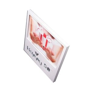 Qmemo al por mayor a granel 4R de plata <span class=keywords><strong>Feliz</strong></span> <span class=keywords><strong>cumpleaños</strong></span> del tema de marco de la foto - Product Image 3