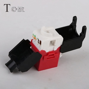 Chất Lượng Cao RJ45 CAT6/Cat6A UTP Toolless Keystone Jack, Toolless UTP Cat6A Keystone Jack - Product Image 4