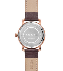 Japón movt reloj de <span class=keywords><strong>Ginebra</strong></span> Acero inoxidable OEM hombres reloj con hebilla de mariposa - Product Image 3