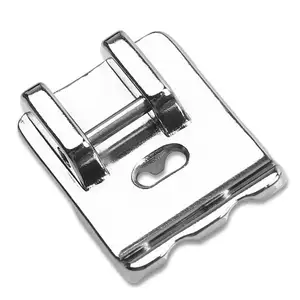 Piping Sewing Machine Presser Foot - Fits All Low Shank Snap-On for Singer, Brother, Babylock, Euro-Pro, Janome, White