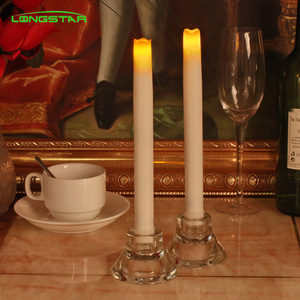 9 pulgadas blanco batería operado suave sin llama cera Led vela cónica para <span class=keywords><strong>el</strong></span> Día de San Valentín - Product Image 1