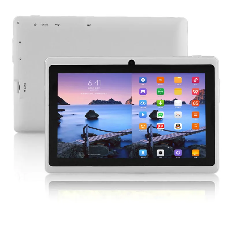 Tablet PC 3G 4G Android 7 Inci 10 ", PC dengan Kartu SIM Kamera Wifi
