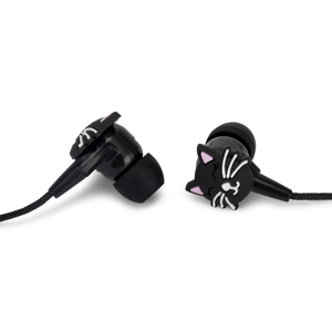 Mejor oferta de dibujos animados auricular auriculares en la oreja de gato lindo animal auriculares - Product Image 3