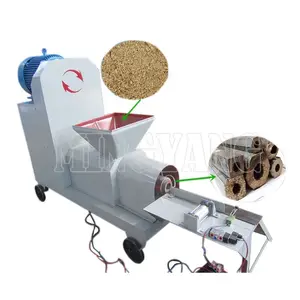 Agricultural waste wood charcoal briquette compress machine for sale