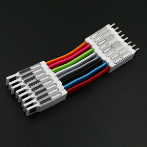 2019 regalo de Navidad 4 en 1 llavero magnético Cable de cargador USB para USB-C Micro USB y IOS - Product Image 6