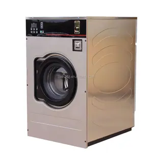 स्टेनलेस स्टील सिक्का संचालित सीई गुणवत्ता कपड़े धोने सिक्का संचालित वाणिज्यिक कपड़े धोने की मशीन