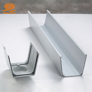 PVC nước Mưa Máng Xối/Nhà Máy Bán PVC Mưa Xối/trọng lượng Nhẹ dễ dàng cài đặt <span class=keywords><strong>fascia</strong></span> tấm - Product Image 5