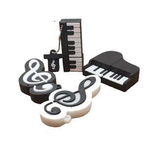 Clé USB Music World, mini disque mémoire, clé USB 4 Go 8 Go 16 Go 32 Go 64 Go, clés USB 2.0 - Product Image 1