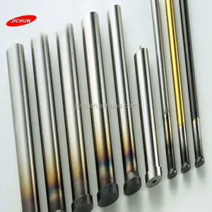 straight ejector pin with sleeve in Hasco DME made by Stainless steel for Vehicle Mould with TiN or TiCN coating carburization