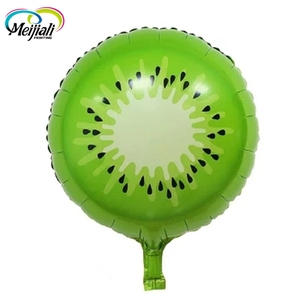 18 pulgadas lindo película <span class=keywords><strong>de</strong></span> aluminio niños fiesta globo <span class=keywords><strong>fruta</strong></span> globos (kiwi/Pitaya/naranja/<span class=keywords><strong>Carambola</strong></span>/sandía fresa) - Product Image 1