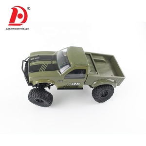 HUADA 2,4G 1/16 Escala Militar <span class=keywords><strong>Rmeote</strong></span> Control Camioneta Juguetes Niños Alta Velocidad Todoterreno RC Escalada Vehículos Juguete Coche Juguetes - Product Image 3