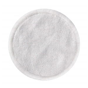 Tampons démaquillants pour le visage organique, ustensiles de maquillage lavables en coton de bambou pour nettoyer la peau, 1 pièce - Product Image 3