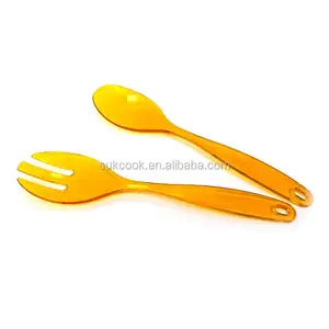 home and kitchen cold serve food salad and pasta tongs fork and spoon set