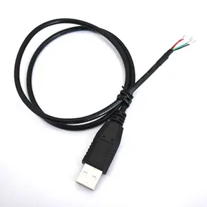 Usb Am Để Mở Dây Cáp, Usb Loại C Nam Để Mở Kết Thúc Dây Cáp, Mở Kết Thúc Cáp Usb