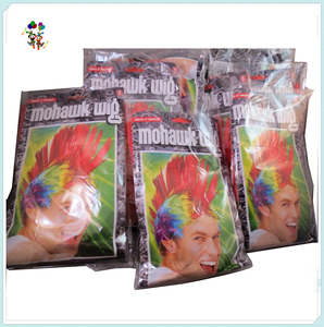 <strong>Cheap</strong> England Flag Synthetic Custom Colors Team Sports Fan Afro <strong>Wigs</strong> HPC-1113 - Product Image 5