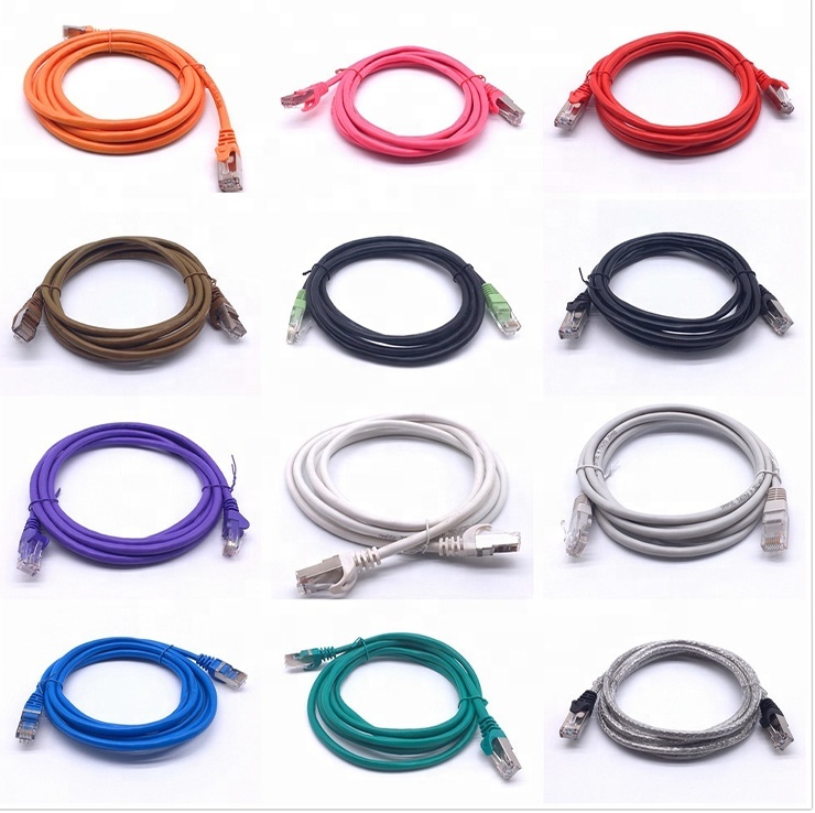 Competitivo precio de 1 m 3 M UL444 estándar 26AWG red UTP cable ftp CAT6 parche cable