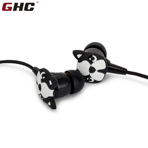 Filaire Écouteurs de Bande Dessinée avec Mignon Chien 3D conception meilleur choisir pour promition pouvons concevoir votre logo - Product Image 1