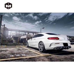 Difusor de parachoques trasero estilo FD de fibra de carbono para <span class=keywords><strong>Mercedes</strong></span> <span class=keywords><strong>Benz</strong></span> Clase C W205 <span class=keywords><strong>C63</strong></span> <span class=keywords><strong>AMG</strong></span> <span class=keywords><strong>Coupe</strong></span> - Product Image 2