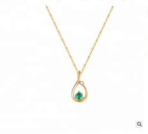 mayor precio de fábrica de alta calidad collar de oro 18 K joyería 14 K chapado en oro de la joyería necklace18k collar de oro - Product Image 1