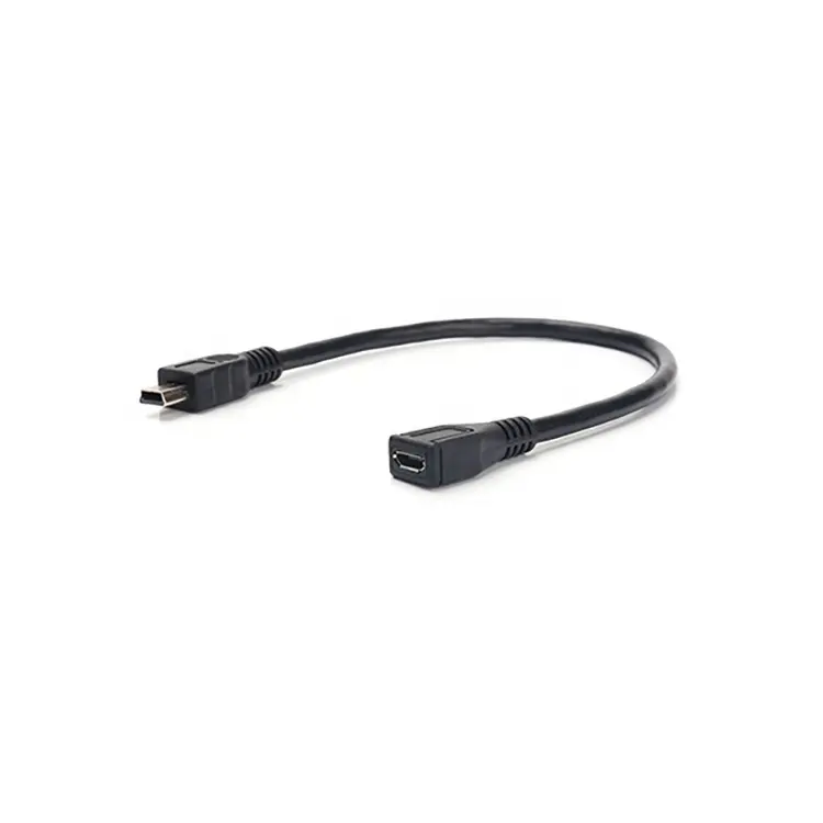 4 Pin Usb 2.0 Mini B Male Naar 5 Pin Micro Usb Vrouwelijke Converter Kabel