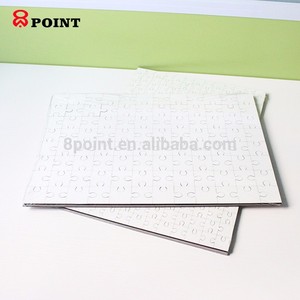 12 miếng giáo dục trẻ em bằng gỗ trống nhuộm có thể in câu đố đồ chơi thăng hoa ghép hình câu đố - Product Image 6