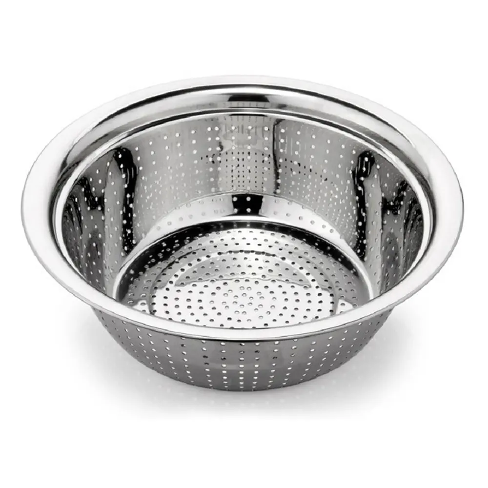 Stainless steel wire mesh bucket colander food strainer for rice /vegetable