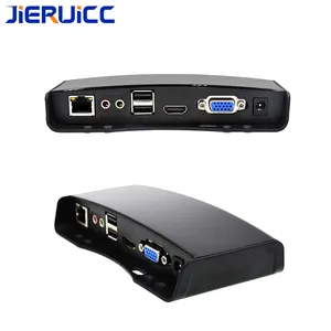 Lowest price thin client multi user terminal one pc 30users for schools cbt center dual core 1.2ghz ram512mb flash4gb rdp7.1