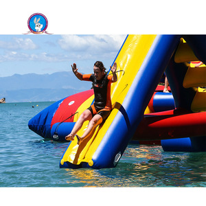 Spiaggia acqua galleggiante parco prezzo di fabbrica su misura gigante Aqua Park attrezzature sportive gonfiabili per località balneari - Product Image 4