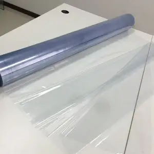 Environmental hot pvc clear blue film/PVC film for sale