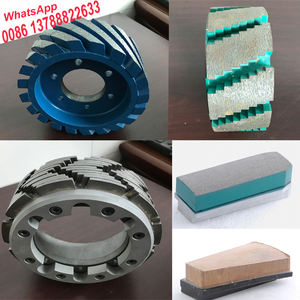 China Calibración Rodillos Calibración Rueda Granito Aglomerado Piedra Cuarzo artificial Pulido rápido Larga vida Wanlong - Product Image 2