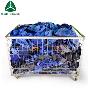 Fábrica de contenedor de invierno pantalones vaqueros de <span class=keywords><strong>la</strong></span> importación de ropa de segunda mano - Product Image 1