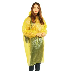 Manteau Transparent imperméable, Poncho de pluie, à la mode, jetable, résistant à la pluie