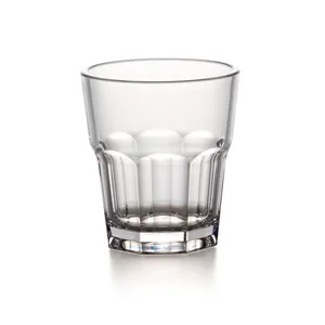 Clear Plastic tumbler Drinkware polycarbonate plastic wine cup