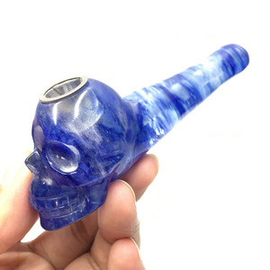 Tendances Produit Gravé <span class=keywords><strong>bleu</strong></span> fusion pierre pipe - Product Image 5