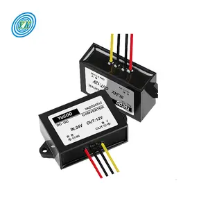 Convertisseur IP67 96W 24 volts cc à 12 volts cc