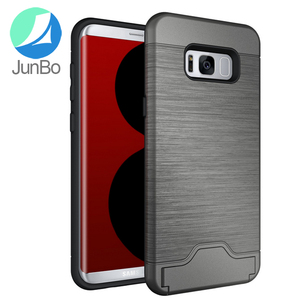 Con kickstand ranura para tarjeta nuevo caso para <span class=keywords><strong>Samsung</strong></span> Galaxy S8 caja del teléfono <span class=keywords><strong>celular</strong></span> TPU + PC <span class=keywords><strong>compra</strong></span> a granel <span class=keywords><strong>de</strong></span> - Product Image 3