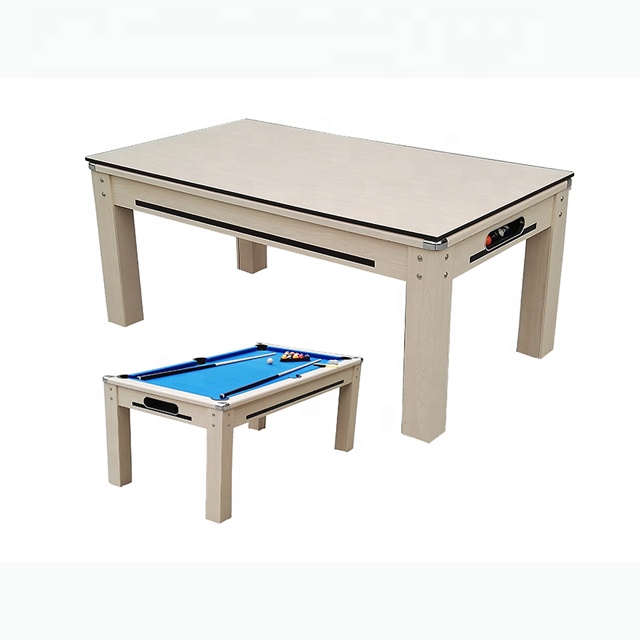 Лидер продаж, комбинированный Многофункциональный игровой стол для бассейна, спортивный бильярдный обеденный стол