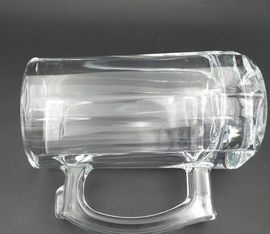 Food Grade Promotional Glass Beer Mug With Customized Logo Glass Mug
