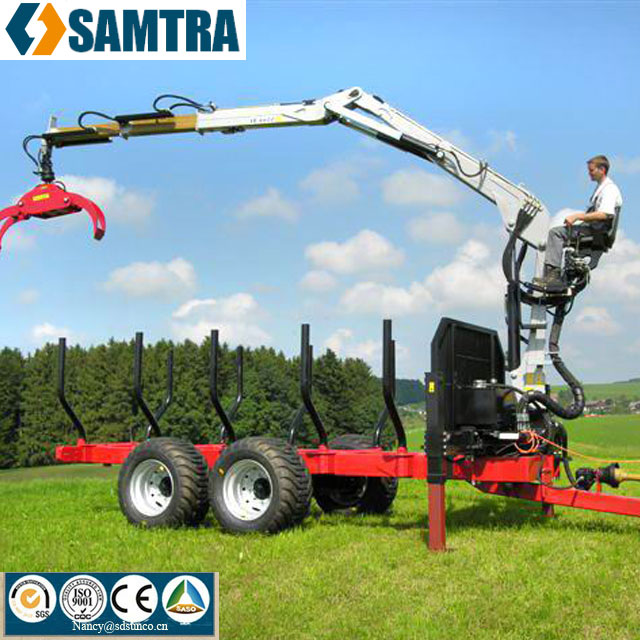 Мини-Трейлер с краном для Малайзии