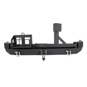 Auto Body Systeem Auto Accessoires Onderdelen Voor Toyota Fj Cruiser 2007 + Achter Bumper Guard Met Reservewiel Rek Met olie Drum Rack