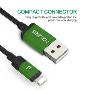 Nylon Tressé Rapide De Charge Câble Pour <span class=keywords><strong>iPhone</strong></span> 6 <span class=keywords><strong>Chargeur</strong></span> <span class=keywords><strong>Cordon</strong></span> - Product Image 2