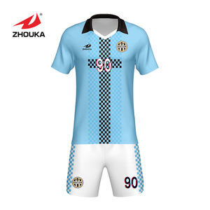 On sale football team soccer jersey セットカスタムクイックドライ short sleeve soccer jerseys manufacturers youth football jerseys - Product Image 1