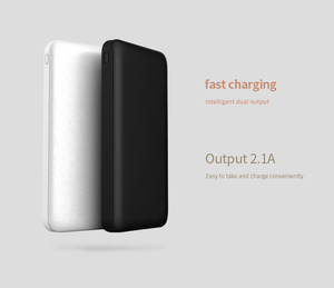 de múltiples portátil 5 V 2.1A 2 puerto rápido salida 10000 mah banco de potencia para <span class=keywords><strong>el</strong></span> teléfono móvil - Product Image 6