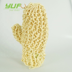 Morbido guanto da bagno in Sisal per massaggio tessuto a mano - Product Image 2