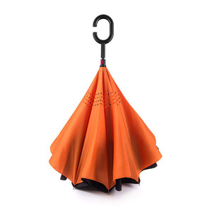 Coupe-vent Personnalisé meilleur <span class=keywords><strong>brella</strong></span> à l'envers en plein air parapluie inversé - Product Image 2